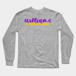 williams college mathematics Long Sleeve T-Shirt